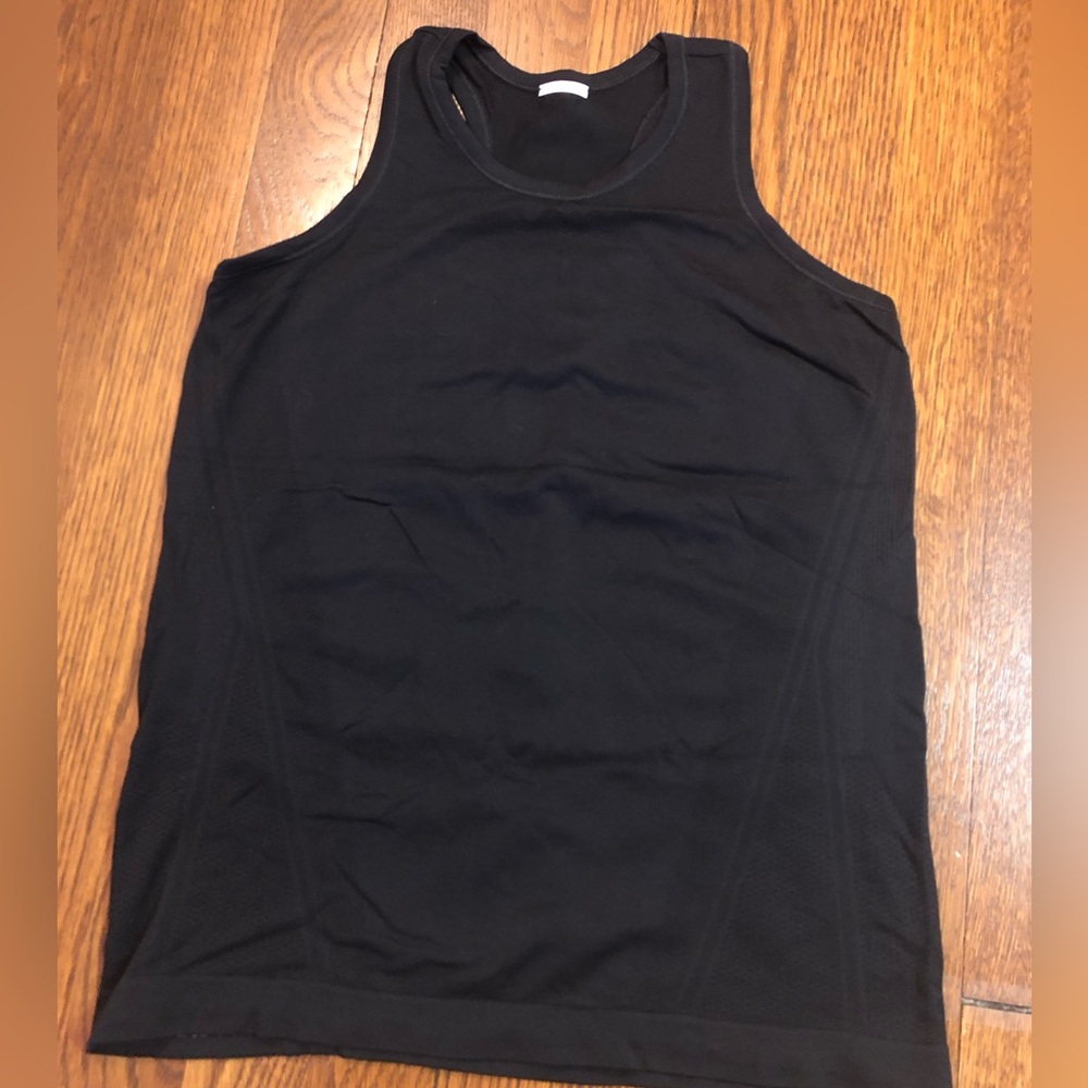 Athleta girl tank top (black)